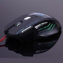   W28 7 Key High Performance USB Wired Gaming Mouse for Gamer 3200DPI  