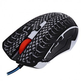   DN16066 2400 DPI Optical USB Wired Gaming Mouse Mice For MAC PC Laptop   