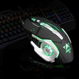 USB Multi Color Backlit Gaming Micro Denifition 1200-1600-2400-3200 Mouse Gaming Ergonomic keyboard Mouse Kit  