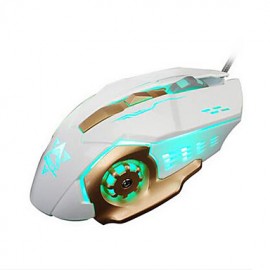 USB Multi Color Backlit Gaming Micro Denifition 1200-1600-2400-3200 Mouse Gaming Ergonomic keyboard Mouse Kit  