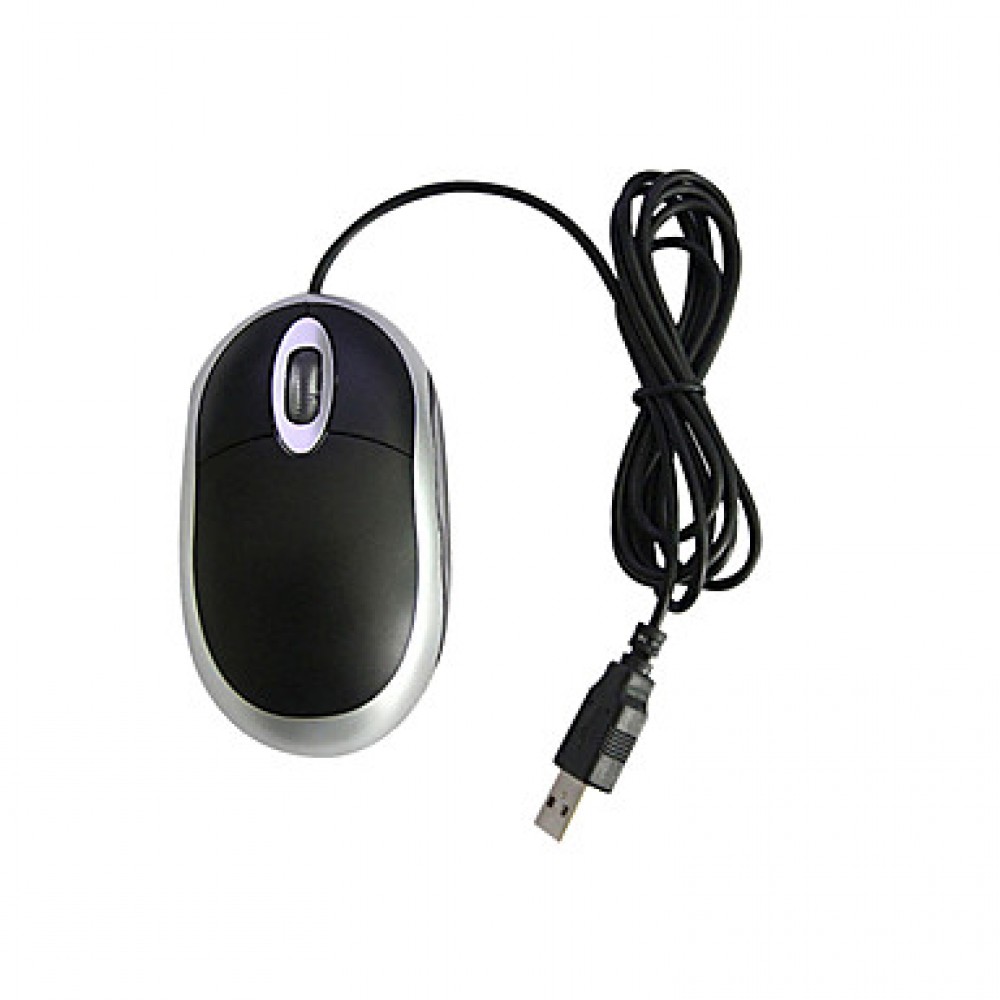 Notebooks USB Wired 3D Optical Mouse  