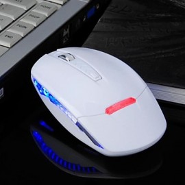 Super Mini 2.4G Wireless Optical Mouse 1600DPI  Luminous Can Be On or Off   