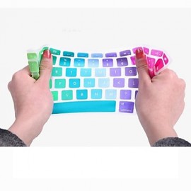  Colorful Silicone Keyboard Protection Cover Skin for Mac  Air Pro Retina 11",13",15",17"   