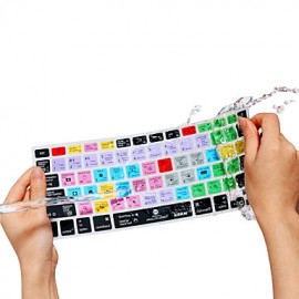  After Effects Silicone Keyboard Skin Cover for  pro air retina 13'' 15'' 17'' EU  US Version  