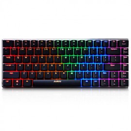 Mechanical keyboard / Gaming keyboard USB Black axis RGB backlit Ajiazz AK33  