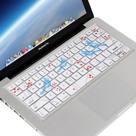  Sing Bird Keyboard Cover Silicone Skin Protector for  Air/Pro 13 15 17 Inch, US Layout  