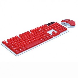 Bluetooth Wireless Mechanical Keyboard Feeling Colorful Keyboard and Mouse  Tablet PC Suspension Keyboard for Laptop  