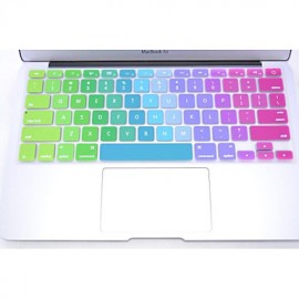  Colorful Silicone Keyboard Protection Cover Skin for Mac  Air Pro Retina 11",13",15",17"   