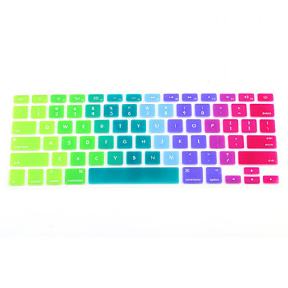  Colorful Silicone Keyboard Protection Cover Skin for Mac  Air Pro Retina 11",13",15",17"   