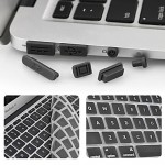  Ultra-thin Protective Keyboard Film and Anti-dust Plugs Universal for  Pro with Retina Display / Air  