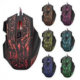 5500 DPI 7 Button LED Optical USB Wired Mouse Gamer Mice computer mouse Gaming Mouse For Pro Gamer  