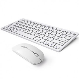 Wireless Keyboard mouse comb silent no light Chocolate mouse and keyboard B.O.W HW098 Ergonomic  