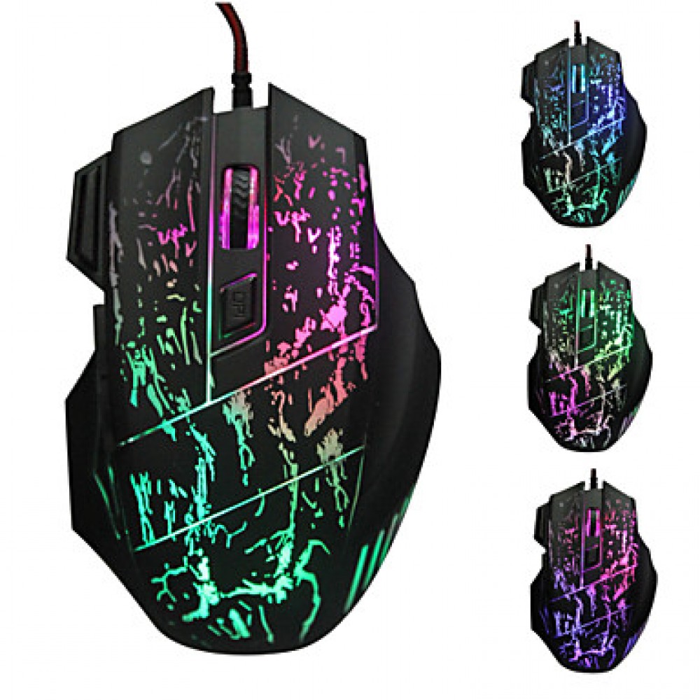 5500 DPI 7 Button LED Optical USB Wired Mouse Gamer Mice computer mouse Gaming Mouse For Pro Gamer  