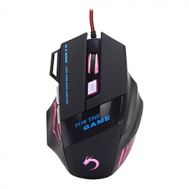   W28 7 Key High Performance USB Wired Gaming Mouse for Gamer 3200DPI  