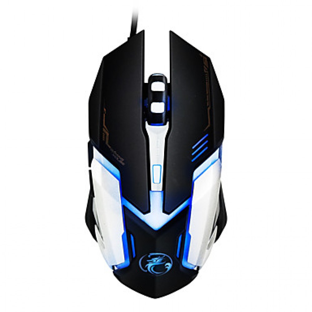   iMice V6 PC Computer Mouse 3200DPI Led Optical 6D USB Wired game Gaming Mouse Gamer Lighting Mouse  