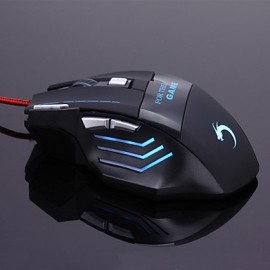   W28 7 Key High Performance USB Wired Gaming Mouse for Gamer 3200DPI  