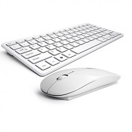 Wireless Keyboard mouse comb silent no light Chocolate mouse and keyboard B.O.W HW098 Ergonomic  