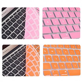  Ultra-thin Protective Keyboard Film and Anti-dust Plugs Universal for  Pro with Retina Display / Air  