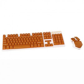 Bluetooth Wireless Mechanical Keyboard Feeling Colorful Keyboard and Mouse  Tablet PC Suspension Keyboard for Laptop  