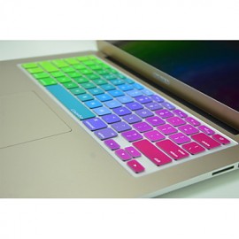  Colorful Silicone Keyboard Protection Cover Skin for Mac  Air Pro Retina 11",13",15",17"   