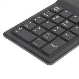 KN-188 Portable Waterproof Retractable Wired USB Numerical Keyboard  