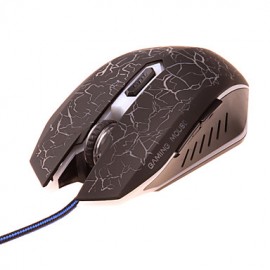 USB Wired Gaming Mouse 2400 DPI 6D With Colorful LED Light Luminous  