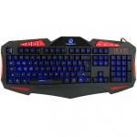 Fonicer Cool 7 LED Light Professional Multimedia USB Gaming Keyboard  