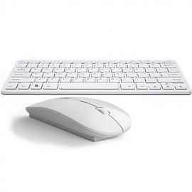 Wireless Keyboard mouse comb silent no light Chocolate mouse and keyboard B.O.W HW098 Ergonomic  