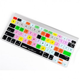  Final Cut Pro 7 Silicone Laptop Keyboard Cover Skin for  Air 13 inch,  Pro 13 15 17 Inch, US Layout  