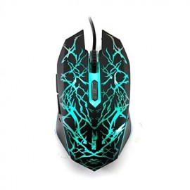 7 Color Breathing Light 3200DPI 6 Button Optical USB Wired Gaming Mouse For PC Gamer  