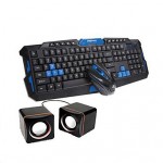 Wireless 2.4GHz Gaming Mouse keyboard and USB Speakers Kit  