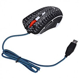   DN16066 2400 DPI Optical USB Wired Gaming Mouse Mice For MAC PC Laptop   